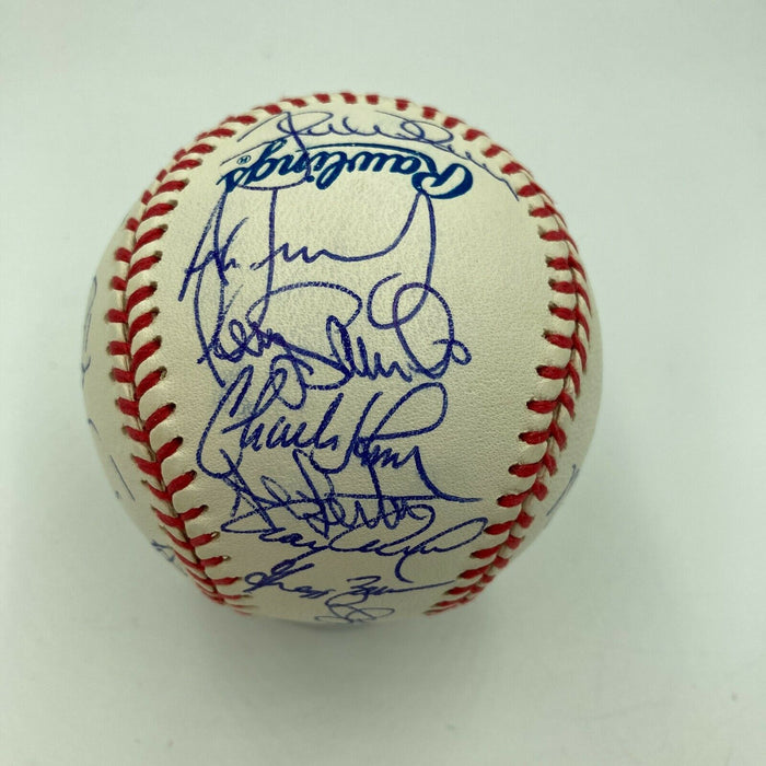 Nice 1997 Florida Marlins World Series Champs Team Signed World Series Baseball