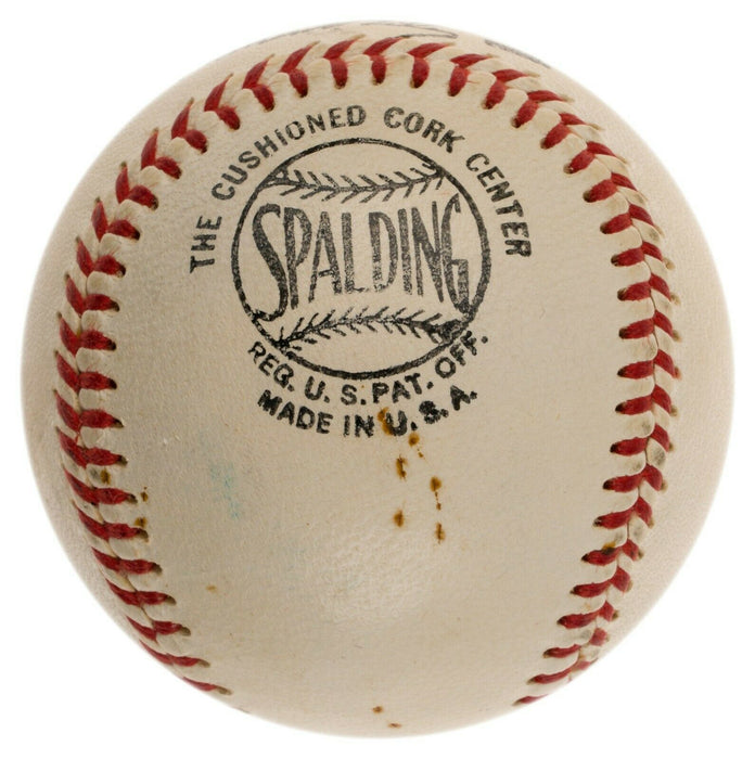 Mint Ty Cobb & Frank Baker Signed Official National League Baseball PSA DNA COA
