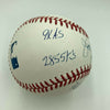 Jim Bunning Signed Heavily Inscribed STAT Major League Baseball PSA DNA COA