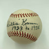 Tough Willie Kamm Single Signed & Inscribed Baseball Chicago White Sox PSA/DNA