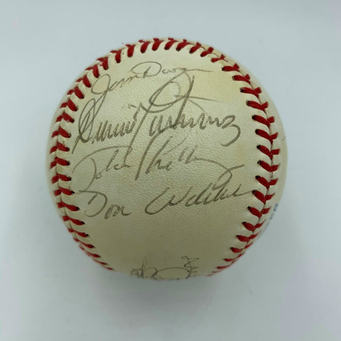 1983 Baltimore Orioles World Series Champs Team Signed Baseball Ripken JSA COA