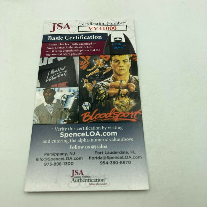 John Smoltz Signed Autographed Official Major League Baseball JSA COA