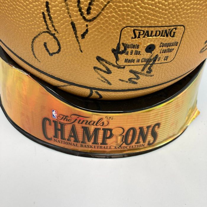 2010-11 Dallas Mavericks NBA Champs Team Signed Basketball JSA COA