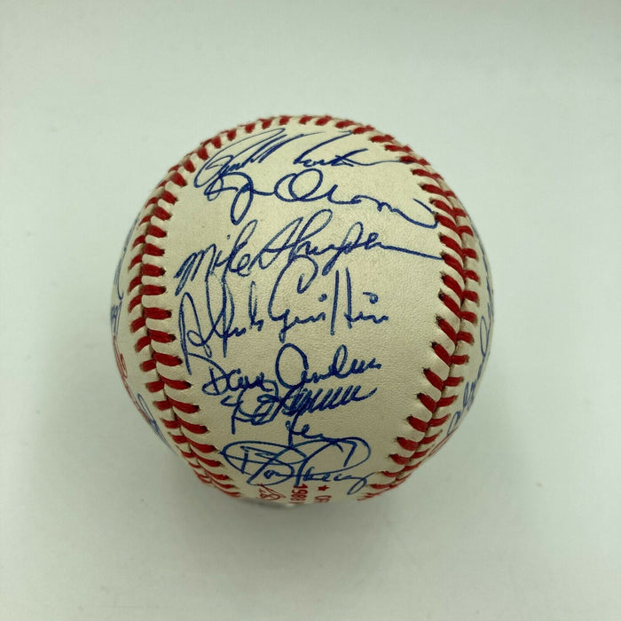 1988 Los Angeles Dodgers World Series Champs Team Signed Baseball JSA COA