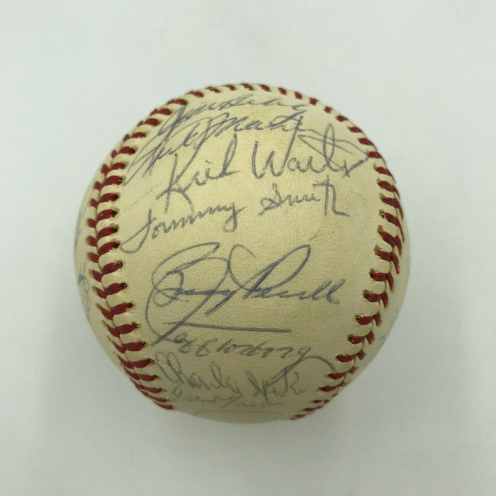 1976 Cleveland Indians Team Signed American League Baseball Frank Robinson