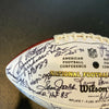 2012 Hall Of Fame Induction Multi Signed Official Wilson NFL Football 40+ Sigs