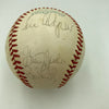 1977 NY Yankees World Series Champs Team Signed Baseball Thurman Munson JSA COA