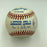 Dave Righetti Signed Heavily Inscribed Stat Baseball With JSA Sticker