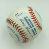 Nice Jerome Bettis Signed American League Baseball Pittsburgh Steeler JSA COA