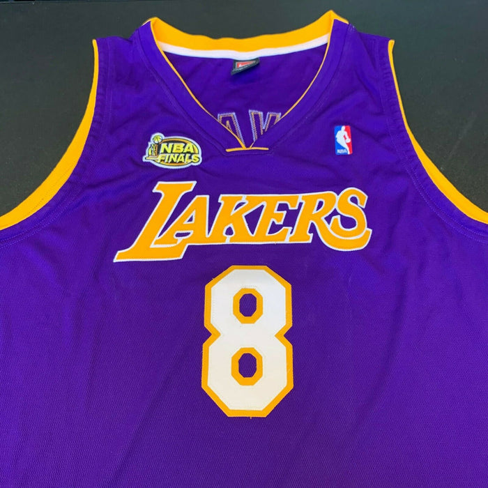 Kobe Bryant Signed 2000-01 Los Angeles Lakers Finals Authentic Nike Jersey PSA