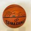 Michael Jordan Signed Autographed Basketball UDA Upper Deck Hologram & JSA COA