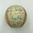 1988 Cleveland Indians Team Signed Official American League Baseball