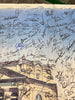 Beautiful NHL Hockey Hall Of Fame Signed Original 31x42 Art 195 Sigs! Beckett