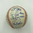 1987 Cleveland Indians Team Signed Official American League Baseball Joe Carter