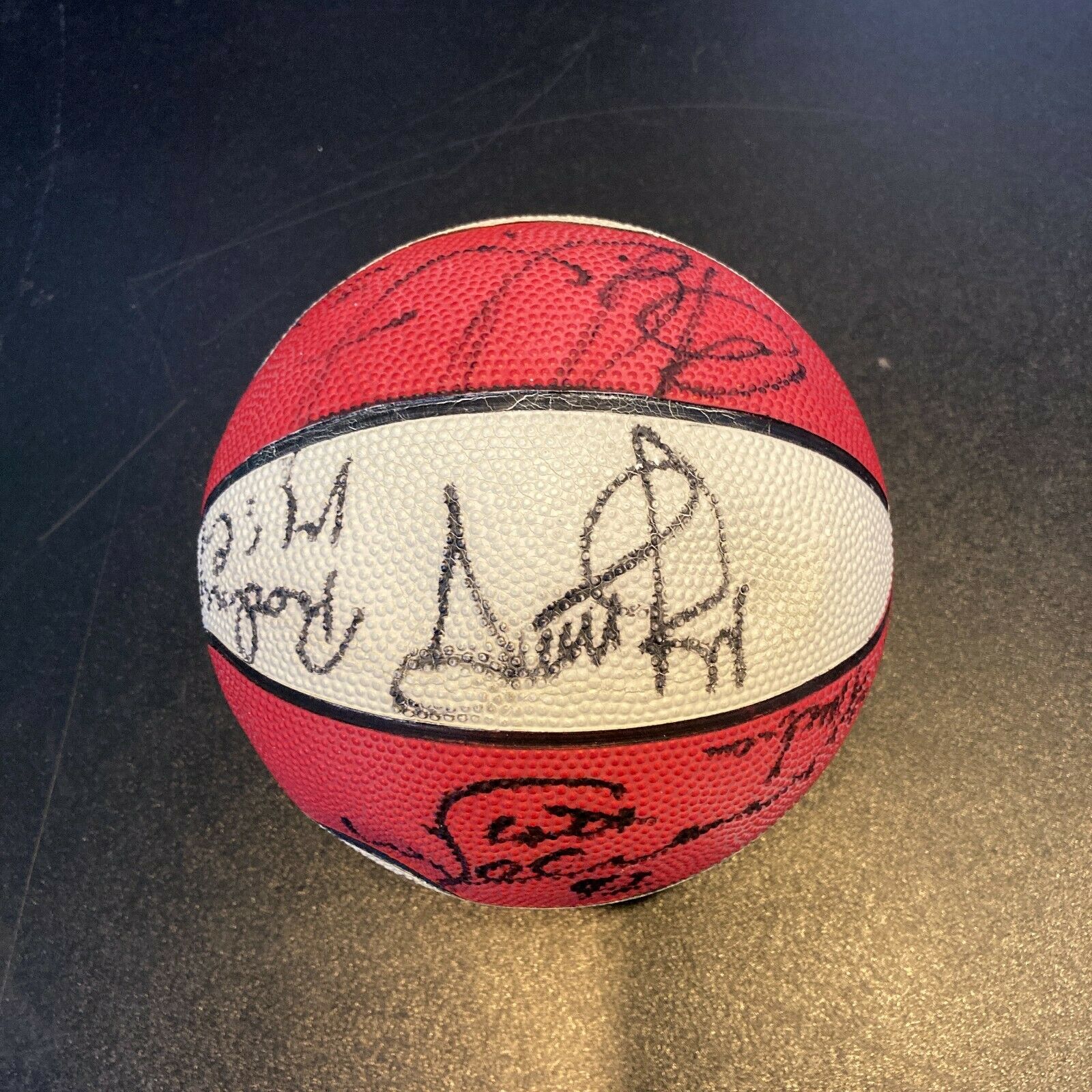 Chicago shops Bulls Signed Mini Basketball PROOF