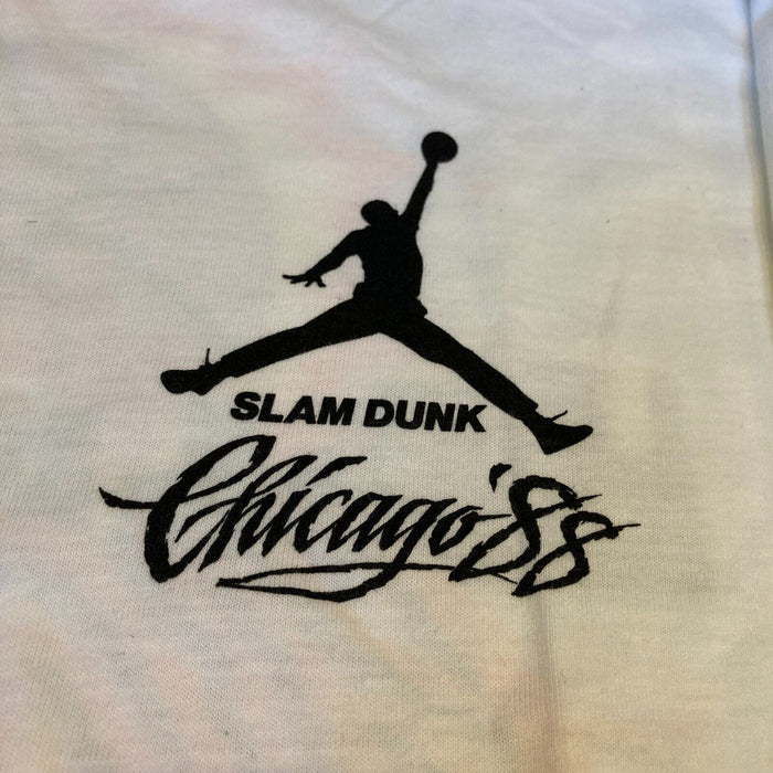 Michael Jordan Signed 1988 Slam Dunk Contest Nike T-shirt Beckett COA
