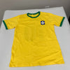 Pele Signed Autographed Brazil Soccer Jersey Beckett Sticker #BC44389