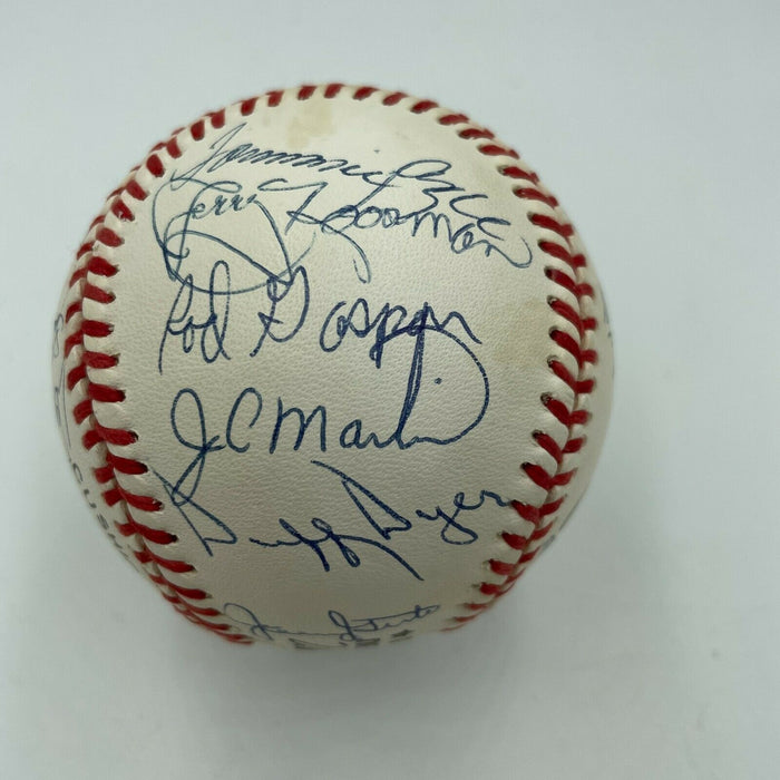 1969 New York Mets WS Champs Team Signed Baseball Tom Seaver Nolan Ryan JSA COA