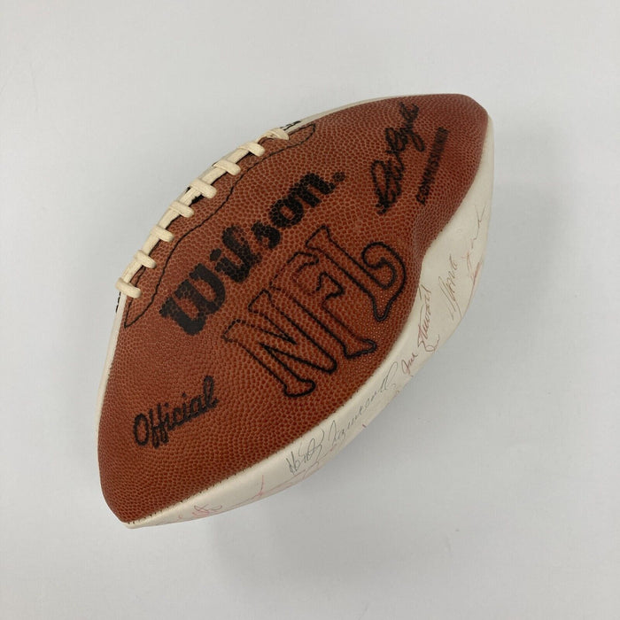 1978 Oakland Raiders Team Signed Wilson NFL Game Football