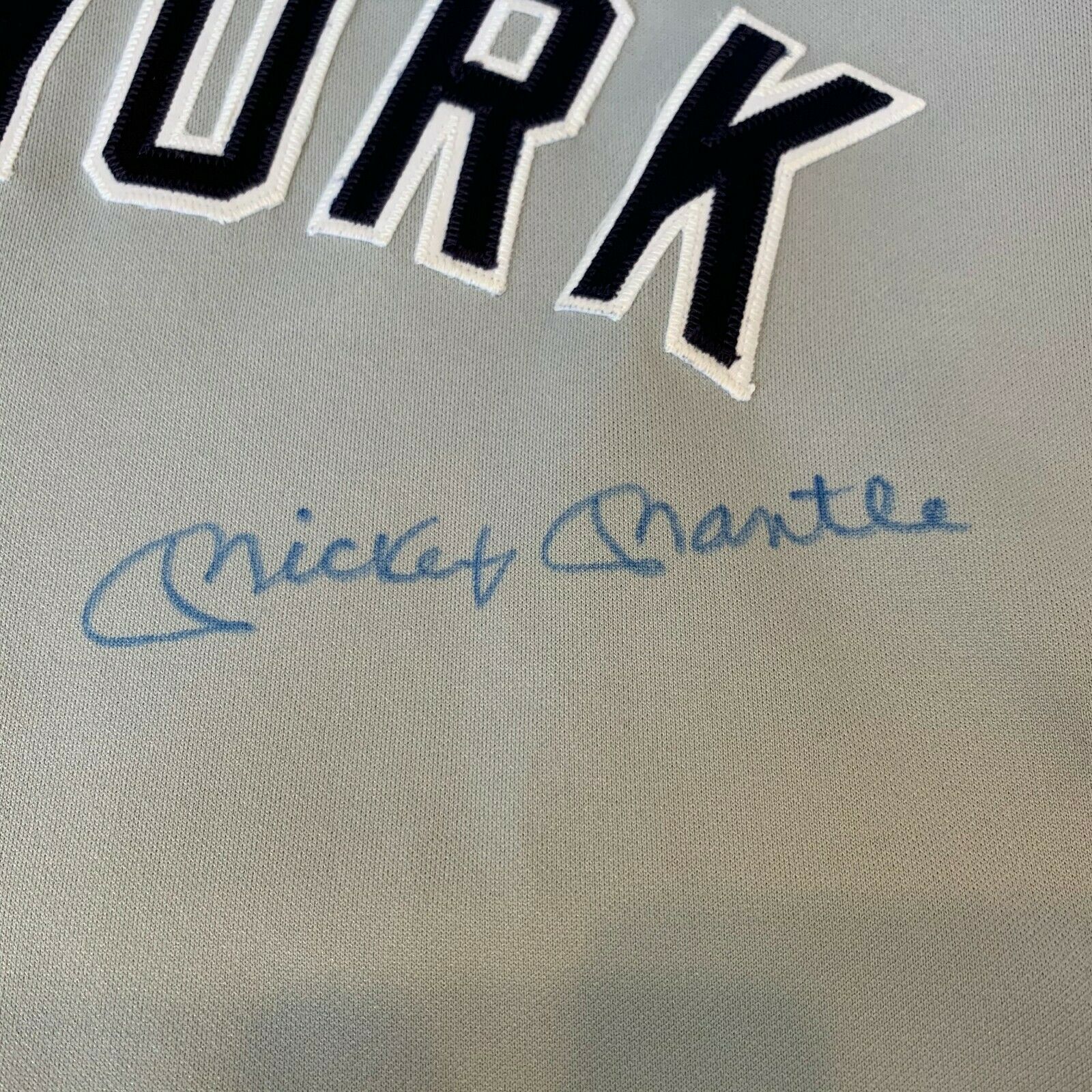 Mickey Mantle Signed Vintage Rawlings New York Yankees Authentic Jersey  Beckett