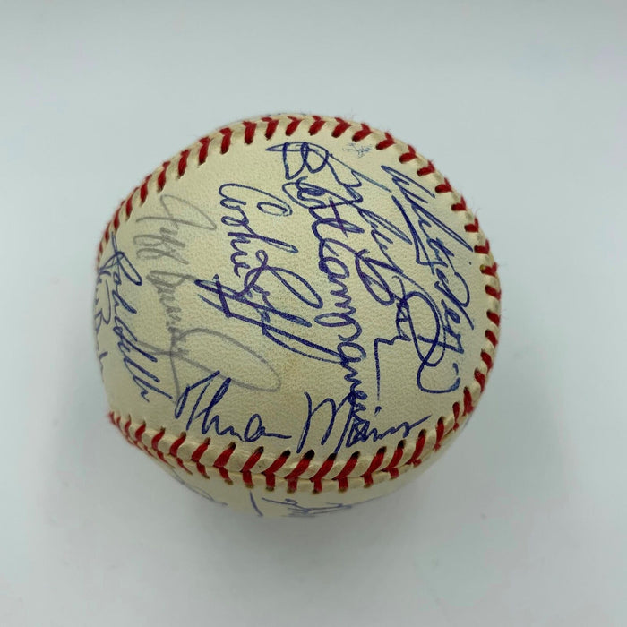 The Finest 1974 All Star Game Team Signed Baseball Thurman Munson 32 Sigs JSA