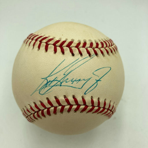 Ken Griffey Jr. Signed 1989 Official American League Baseball JSA COA