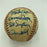 1977 Kansas City Royals Team Signed American League Baseball JSA COA