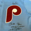 1980 Philadelphia Phillies World Series Champs Team Signed Jersey 23 Sig JSA COA