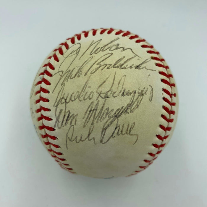 1983 Baltimore Orioles World Series Champs Team Signed Baseball Ripken JSA COA