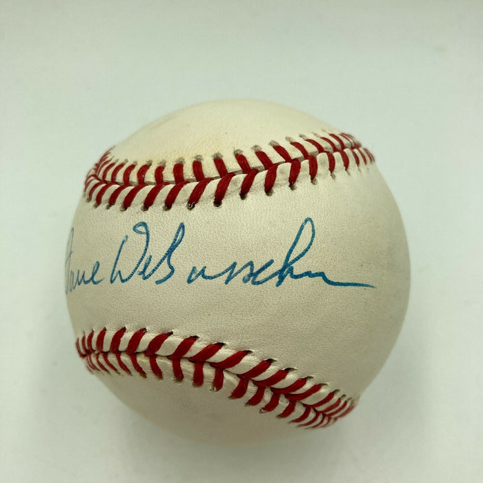 Dave DeBusschere Signed Autographed Baseball New York Knicks NBA With JSA COA