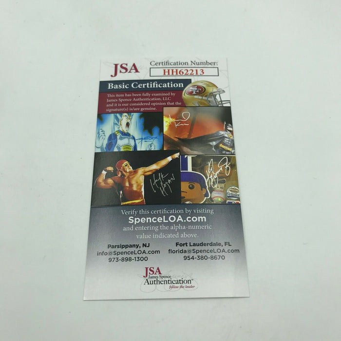 Phil Mickelson Single Signed Rawlings Baseball With JSA COA PGA Golf Legend