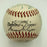 Beautiful 1957 Brooklyn Dodgers Final Season Team Signed Baseball JSA COA