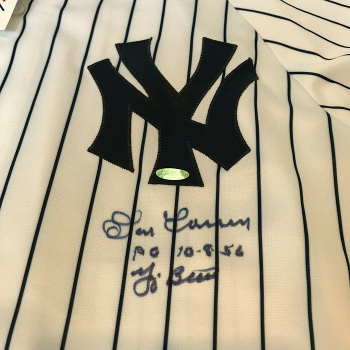 Yogi Berra & Don Larsen Perfect Game Signed New York Yankees Jersey Steiner COA