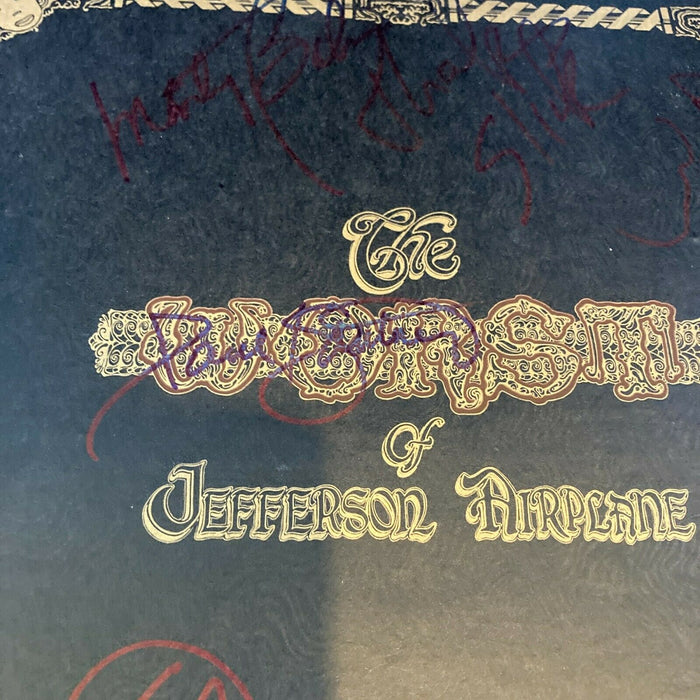 Jefferson Starship Band Signed Autographed Album With 5 Signatures JSA COA