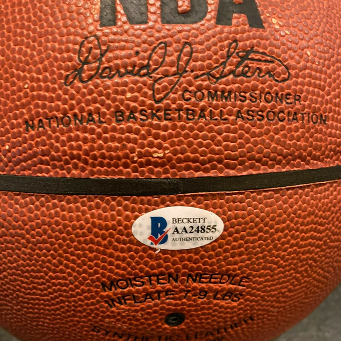 Shaquille O'Neil Signed Spalding NBA Basketball With Beckett COA