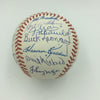 Nice Hall Of Fame Multi Signed Baseball With 24 Sigs Killebrew Stargell Robinson