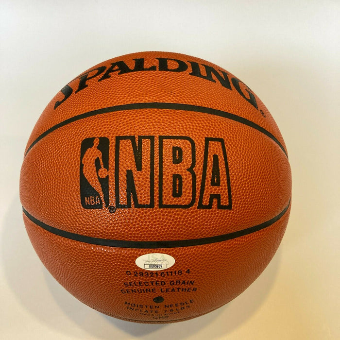 Kareem Abdul Jabbar Signed Spalding Official NBA Game Basketball JSA COA