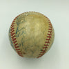 Rare Cedric Durst Team Signed National League Baseball 1927 Yankees With JSA COA