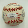 1986 New York Mets World Series Champs Team Signed W.S. Baseball JSA COA