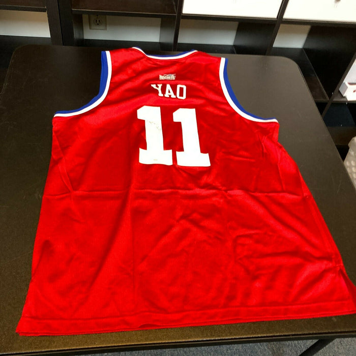 Yao Ming Signed 2003 Authentic All Star Game Houston Rockets Jersey JSA COA