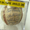 1959 Baltimore Orioles Team Signed American League Baseball CAS Certified