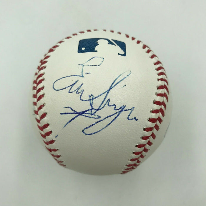 Kiss Complete Band Signed Baseball Gene Simmons Thayer Stanley Singer PSA DNA