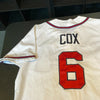 Bobby Cox 1996 Atlanta Braves Game Used Jersey With Dave Miedema COA