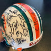 2000 Miami Dolphins Team Signed Riddell Mini Helmet