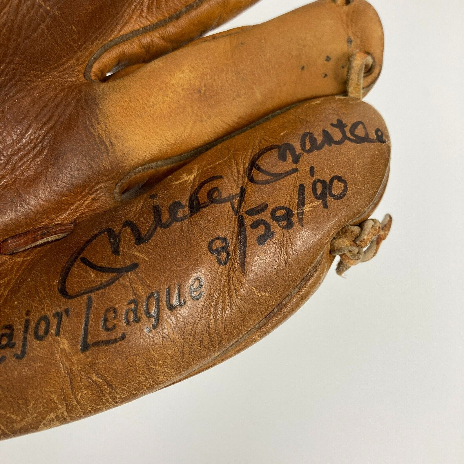 Mickey Mantle Signed 1950's Rawlings Game Model Baseball Glove PSA DNA