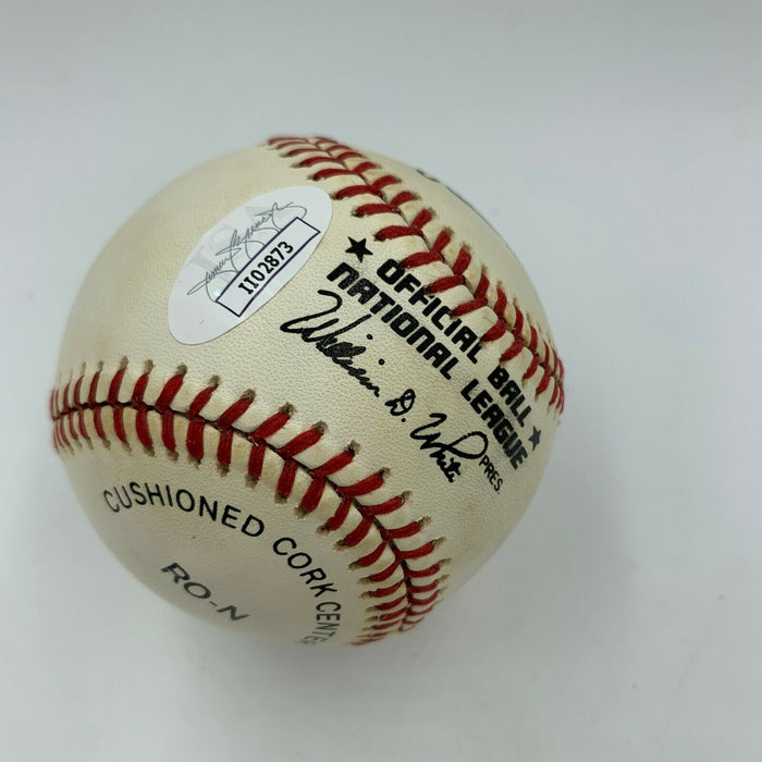 Brinke Stevens Signed Baseball With Kiss Lip Print JSA COA Celebrity Actress