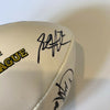 Franco Harris Hall Of Fame Legends Multi Signed Football With 16 Sigs JSA COA