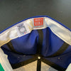Johnny Podres Signed Authentic Brooklyn Dodgers Game Model Hat JSA COA