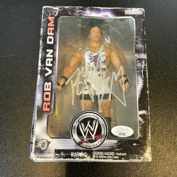 Rob Van Dam Signed WWE Wrestling Figure With JSA COA