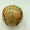 Lefty Grove, Len Dawson, Baltimore Mayor Ed Keech Signed 1950's Baseball